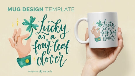 St Patrick's quote mug design