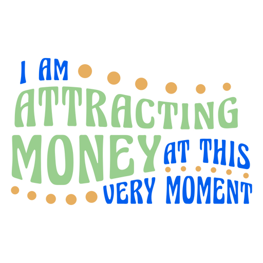 Manifesting money quote