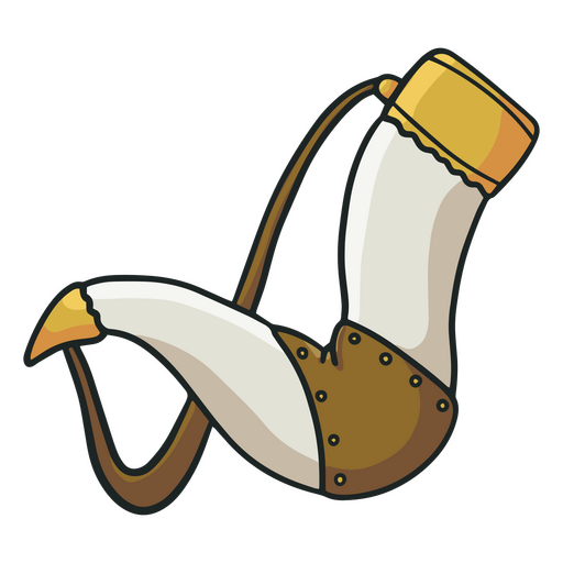 Antique horn tool PNG Design
