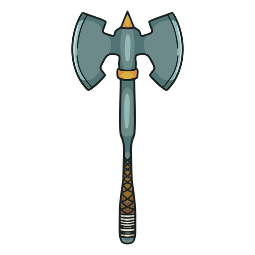 Semi flat axe antique PNG Design