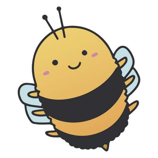 Cute bumblebee insect animal PNG Design