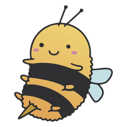 Animal lindo abejorro Diseño PNG