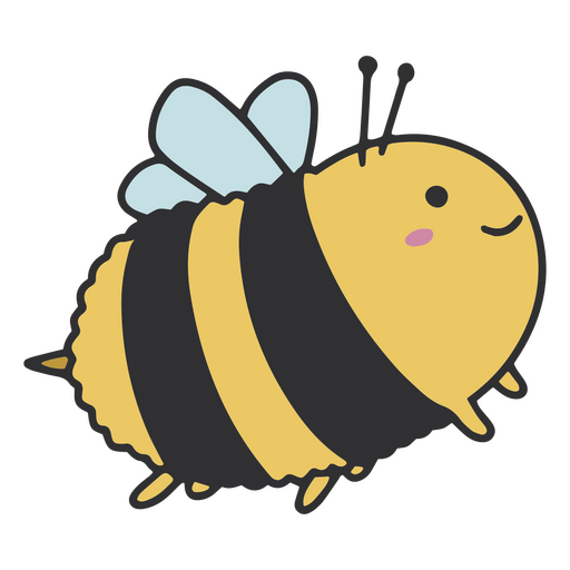 Bumblebee cute insect animal PNG Design