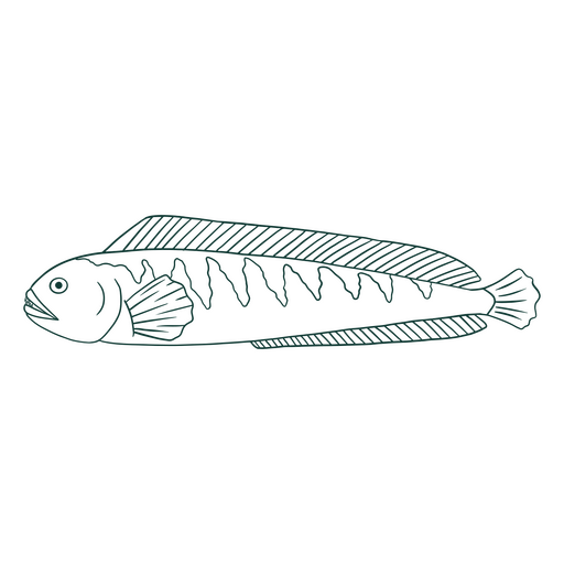Fish nature simple water animal icon