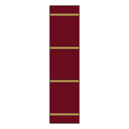 Book bordeaux color stroke spine PNG Design Transparent PNG