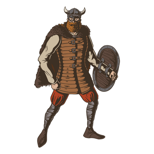 Povo nórdico guerreiro homem viking Desenho PNG