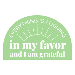 Afirmación recortar cita agradecido Diseño PNG