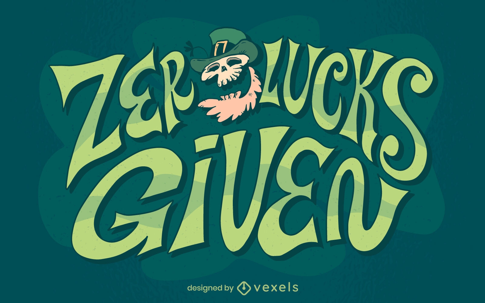 St Patrick's day lettering quote