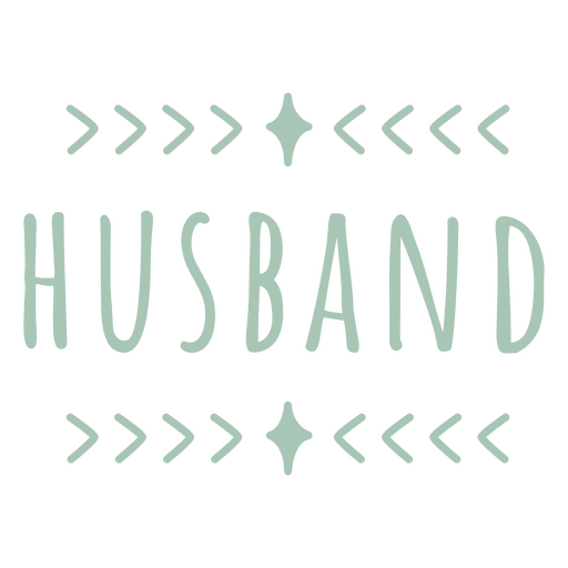 Husband wedding sentiment quote PNG Design