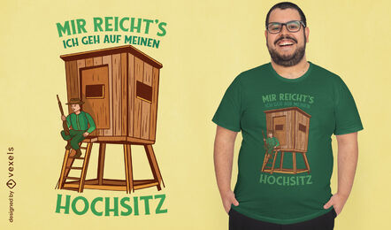 Hunter wartet T-Shirt-Design