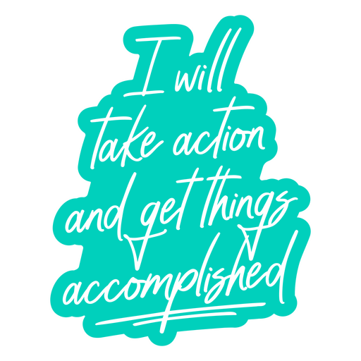 Logros de la cita de afirmación Diseño PNG