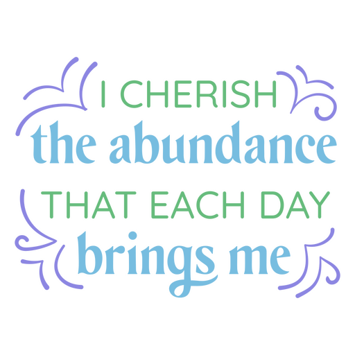 Affirmation Flat Quote F?lle PNG-Design