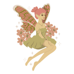 Fairy magical creature PNG Design