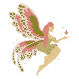 Fairy folklore creature PNG Design Transparent PNG