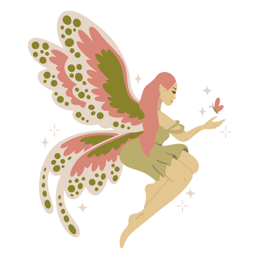 Fairy folklore creature PNG Design