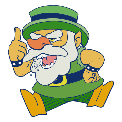 Personagem de duende louco Desenho PNG