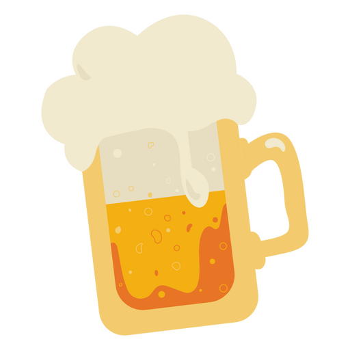 Ícone de bebida de cerveja do dia de São Patrício Desenho PNG