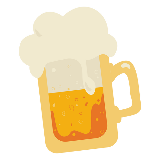 Icono de bebida de cerveza del d?a de San Patricio Diseño PNG