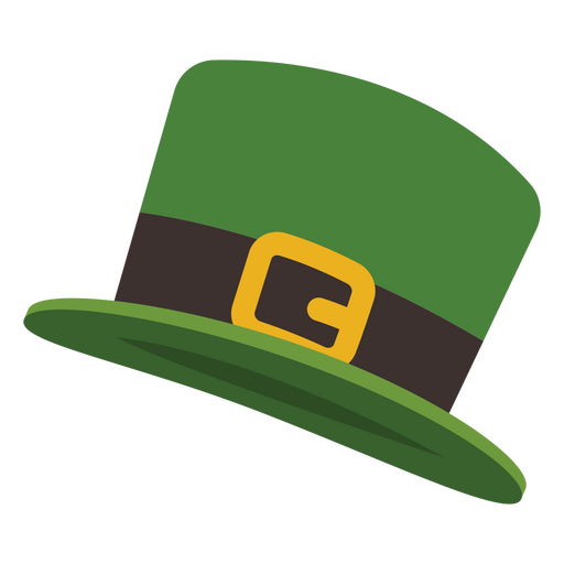 St. Patricks Hut mit flachem Zylinder