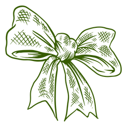 Saint Patrick's day bow icon PNG Design