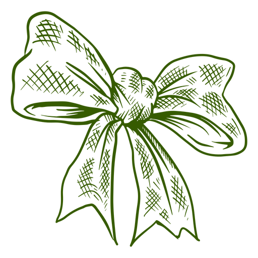 Saint Patrick's day bow icon PNG Design