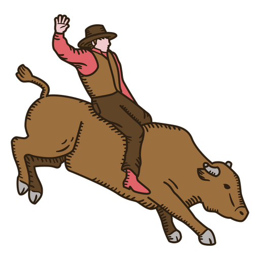 Wild west rodeo people  PNG Design