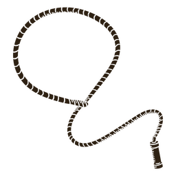 Simple Wild West Rope Transparent PNG & SVG Vector