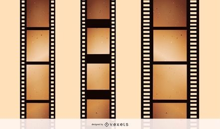 Nostalgic film negatives