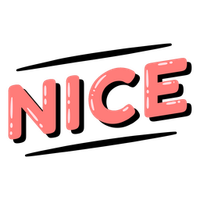 Nice Pink Glossy Word PNG SVG Design For T Shirts