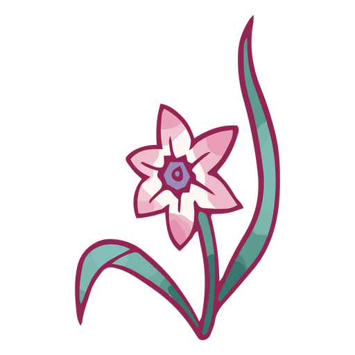 ícone de fada da flor Desenho PNG