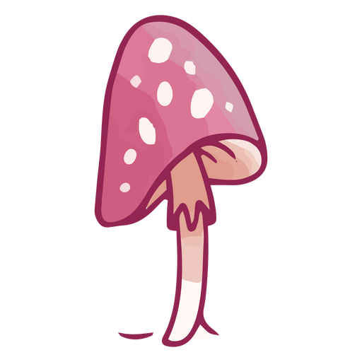 ícone da fada do cogumelo Desenho PNG