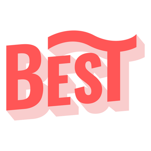 Best Stylized Word PNG Design