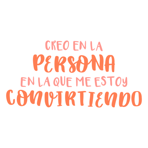 Person Spanisches Motivationszitat PNG-Design