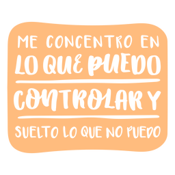 Affirmation pink spanish quote PNG Design