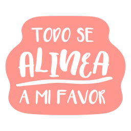Manifesting pink spanish quote PNG Design