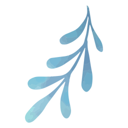 Folhas de primavera texturizadas Desenho PNG