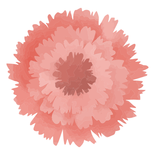 Strukturierte Blume des rosa Frühlinges PNG-Design