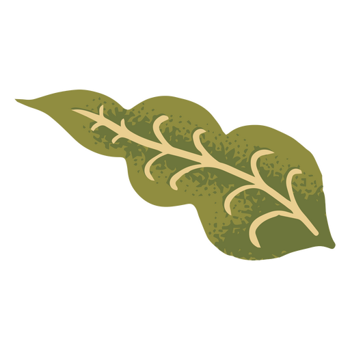 Hoja de ilustración de primavera Diseño PNG