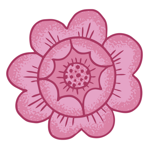 flor de ilustração de primavera Desenho PNG