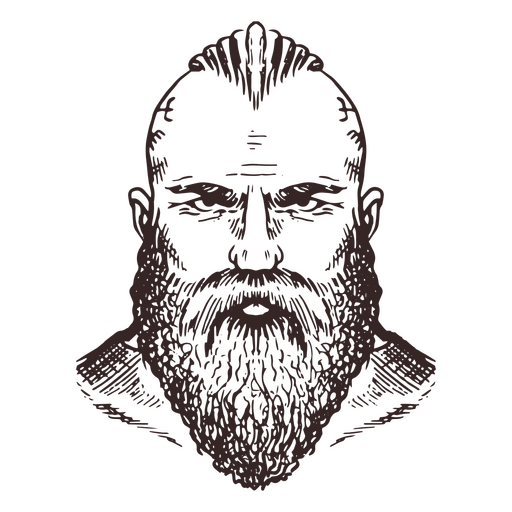 Povo guerreiro nórdico viking Desenho PNG