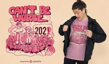 2022 design de camiseta engraçada