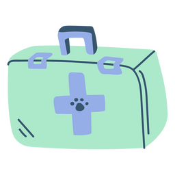 Erste-Hilfe-Kasten für Haustiere PNG-Design