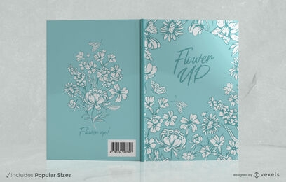 Flower up Book cover design