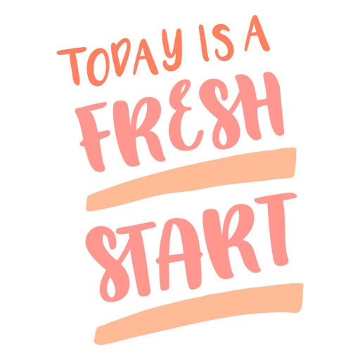 Positive affirmations flat quote fresh start