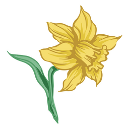 Realistic yellow flower  PNG Design Transparent PNG