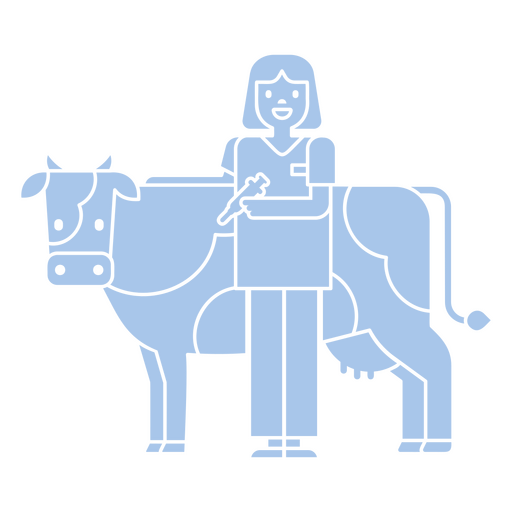 Pessoas de vaca veterinária de animais de estimação Desenho PNG