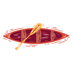 Canoa de passatempo de esporte de atividade aquática Desenho PNG