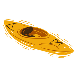 Kajak Wassersport PNG-Design