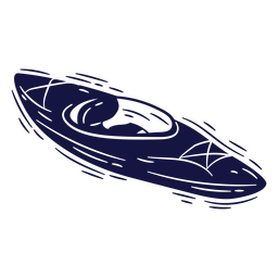 Canoa de caiaque de hobby aquático Desenho PNG