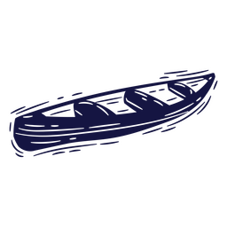 Wasserhobby Kanu Kajak PNG-Design